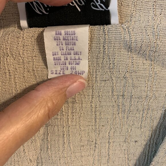 Miranda K Brand Women's Two-Piece Pant Suit, Size 24WP - Picture 7 of 7